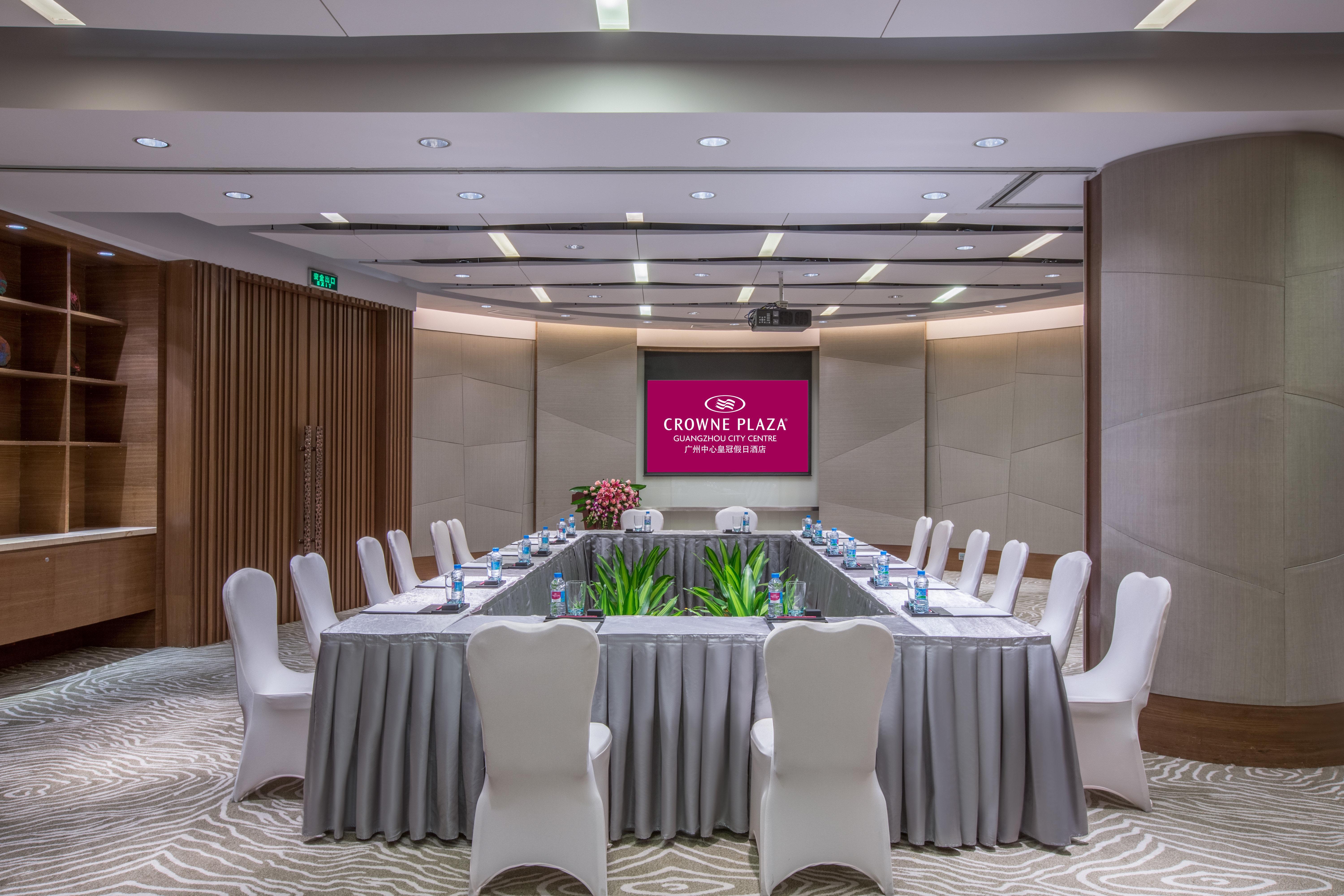 Crowne Plaza Guangzhou City Centre By Ihg - Free Shuttle Between Hotel And Exhibition Center During Canton Fair & Exhibitor Registration Counter Zewnętrze zdjęcie Meeting room