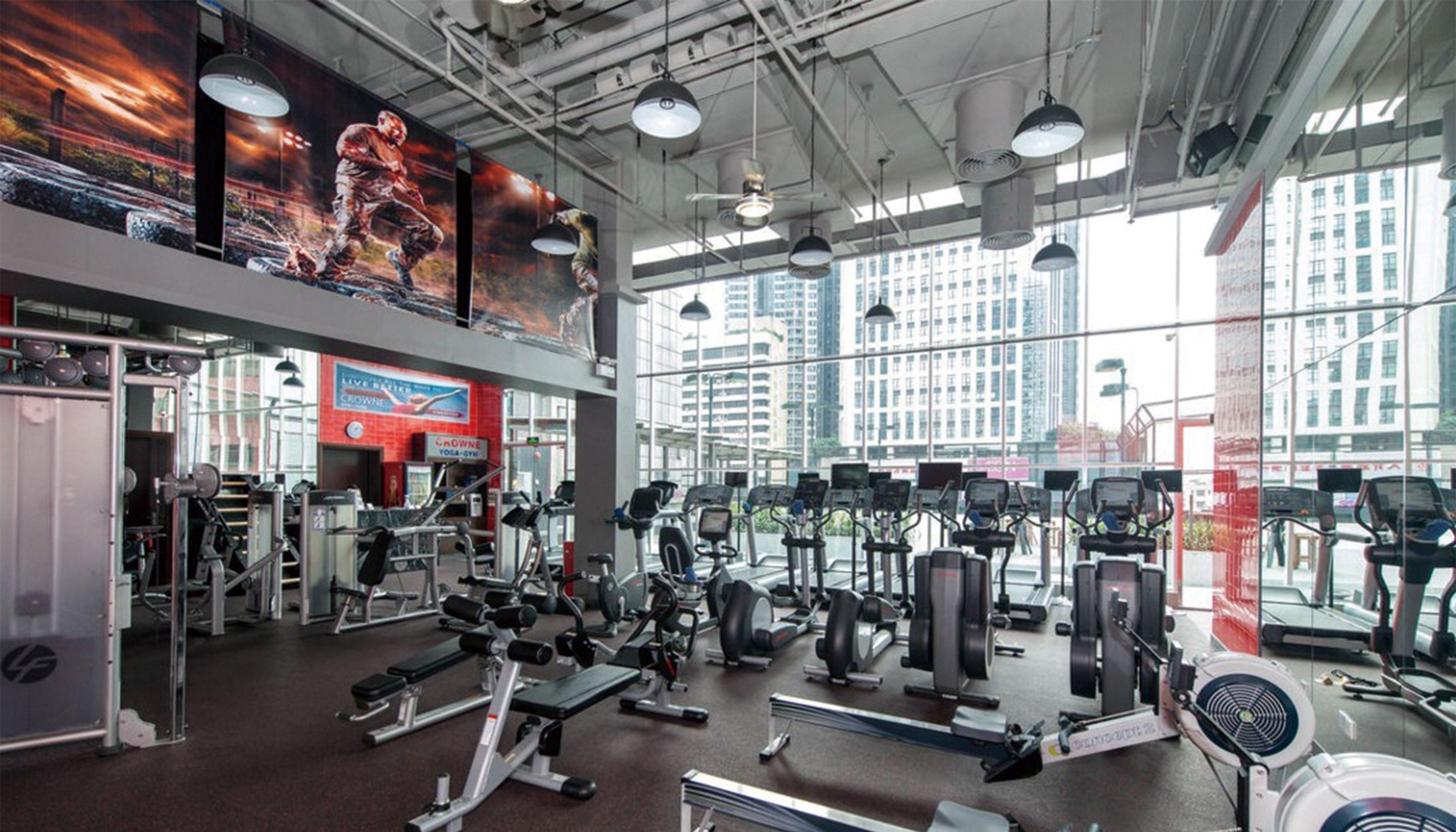 Crowne Plaza Guangzhou City Centre By Ihg - Free Shuttle Between Hotel And Exhibition Center During Canton Fair & Exhibitor Registration Counter Zewnętrze zdjęcie The Fitness Center